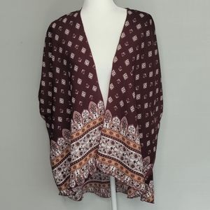 Live 4 Truth Summer Kimono Cover Up Boho Sz S